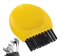 Generico Tasca per spazzole per Mazze da Golf - Spazzola Portatile Morbida per Mazze da Golf Leggera - Detergente per scanalature per da per la Pulizia di Teste da Palline e Scarpe da, DET