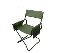 Generico Tasca pieghevole portatile sovradimensionata resistente della sedia da campeggio, compatibile for il campo all'aperto di picnic battuta pesca