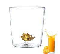 Generico Tasse Café 3D Animal - Verre Cartoon | Mug Transparent Mode Fruit Jus Cafés Boisson Froide | Cadeau Maison Bureau Cuisine Ludique Convivialité Amusant Idéal Pour Offrir