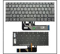 Generico Tastiera Italiana per Lenovo Yoga Slim 7-13ITL05 82CU Grigia RETROILLUMINATA