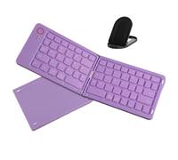 Generico Tastiera Pieghevole - Tastiera Pieghevole Wireless Da 393,7 Pollici | Portatile Wireless Ultra Sottile Portatile, Tastiere Pieghevoli Per La Maggior Parte Dei Tablet, Laptop E Smartphone,
