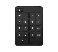 Generico Tastiere numeriche wireless, tastierino numerico Numpad portatile a 2,4 GHz, estensioni della tastiera dei numeri di contabilità finanziaria per laptop, PC, desktop, notebook