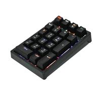 Generico Tastierino Numerico Meccanico - Tastierino Numerico USB Wireless Tri-mode | Mini Ţastierino Ñumerico Esterno A 21 Tasti Per La Contabilità Finanziaria Del Cassiere, Estensione Per Calcolatri