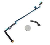 Genérico Tasto Home Compatibile per Apple iPad Air Flex Central Ricambio Tablet Bianco