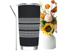Generico TAVE TAGE PER CAFFACHI - TAFFA ISOLATATA FATTA IN ACCIAIO INDLESSA | Bere recipiente con un messaggio nascosto in design elegante | Creatore termico per il campeggio, a casa, hotel