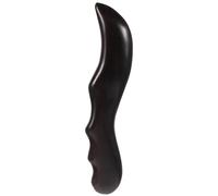 Generico Tavola da Massaggio in Legno Nero per Corpo e Pelle Design Ergonomico, Liscia e Delicata, per Terapia Tradizionale Cinese di Massaggio