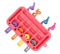 Generico Tavola Delle Attività Per Bambini Piccoli - Giocattolo Educativo in Silicone - Tavola Sensoriale Morbida,Per Bambini Di 1-3 Anni Maschi Femmine Scuola Classe Asilo Viaggio