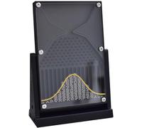 Generico Tavola di Galton, Modello matematico di distribuzione Normale della tavola di Dalton da 12×18 cm, Strumento didattico for Laboratori di Fisica, Modello dimostrativo della probabilità(Black)
