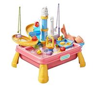 Generico Tavoli 'Acqua per Bambini per Esterno- 1000 G Gioco Sensoriale Spiaggia con Pompa | Tavolo Acqua Sensoriale | per Bambini E Bambine 4-8 Anni, per Asilo, Giardino, Spiaggia, Aula