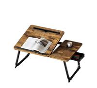 Generico Tavolino da Letto Portatile per Laptop con Slot per schede e Spazio per Tazze, scrivania Pieghevole per la Lettura e l'uso sul Divano a casa (K)