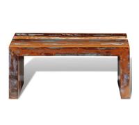 Generico Tavolino da Salotto in Legno di Recupero,Multicolore,22kg,242121