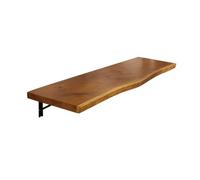 Generico Tavolino galleggiante, scrivania a parete, tavolo sospeso pieghevole for balcone, for corridoio studio soggiorno uso ufficio domestico(100x45x5cm)