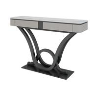 Generico Tavolo consolle Moderno con cassetti portaoggetti - Elegante Tavolo da Divano e da Ingresso, Elegante Elemento Decorativo per Il corridoio del Soggiorno