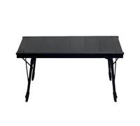 Generico Tavolo da campeggio in lega di alluminio 4/6 unità, sollevamento, barbecue staccabile, picnic estensibile multifunzionale(A 6 unit table)