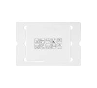 Generico Tavolo da campeggio pieghevole - Vassoio leggero per alimenti - Tavolo da spiaggia portatile 21,5x17,5x5,5 cm, per pranzo Picnic Spiaggia Escursionismo Zaino in spalla Viaggio Viaggio BB