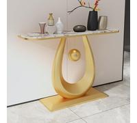 Generico Tavolo da consolle Sottile e Contemporaneo con Contenitore, Pezzo d'arredo Moderno per Soggiorno, corridoio o Ingresso