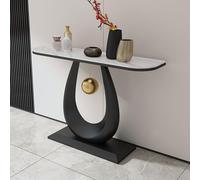 Generico Tavolo da consolle Sottile e Contemporaneo con Contenitore, Pezzo d'arredo Moderno per Soggiorno, corridoio o Ingresso