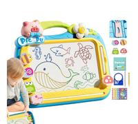 Generico Tavolo da Disegno Magnetico per Bambini, Tavolo da Disegno Magnetico per Bambini - Blocco da per Tavolo da Doodle di Cartoni Animati con 2 Penne | Lavagna per Graffiti da