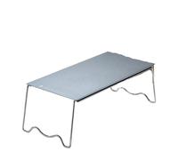 Generico Tavolo da esterno portatile in metallo e lega di alluminio pieghevole for campeggio for barbecue(SK-9S-H)