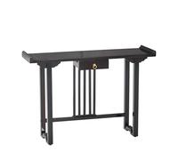 Generico Tavolo da Ingresso in Stile Rustico, Tavolo da Ingresso in Legno massello, Tavolo da Divano Rettangolare in Legno Dietro Il Divano, per Ingresso, Soggiorno, corridoio, Foyer (120 cm/47,2 po