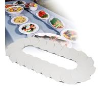 Generico Tavolo da Pranzo Girevole a 360° Regolabile - Piatto Girevole Manuale per servire Il Cibo, Perfetto per Feste in Sala da Pranzo, Dimensioni 5,25 Piedi, Ideale per intrattenere e servire Gli