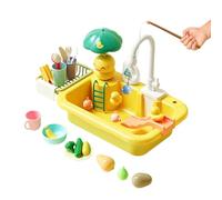 Generico Tavolo l'acqua Pompa Bambini | Tavolo Gioco Acquatico | Divertenti Bambini Giocano lavandin con Acqua Corrente | Giochi sensoriali Estivi Giochi tavoli acque Sabbia Giocattoli per Campeggio