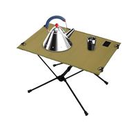 Generico Tavolo Pieghevole da Campeggio | Tavolino Compatto per Trekking - Tavolo da Esterno per, Picnic e Escursionismo con Design Compatto