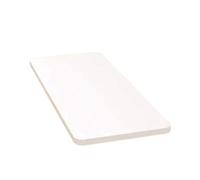 Generico Tavolo pieghevole da parete, scrivania salvaspazio per laptop, scrivania pieghevole sospesa, tavolo sospeso robusto, adatto per appartamenti, studi, camere da letto, bianco