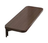 Generico Tavolo pieghevole for carichi pesanti, banco da lavoro a parete con angoli arrotondati, pannello pieghevole a parete senza trapano, adatto for l'uso in ufficio(Color1,30x40cm)