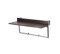 Generico Tavolo Sospeso For Balcone, Tavolo Pieghevole For Ringhiera Balcone, Tavolo Da Bar Esterno Ringhiere, Tavolo Da Servizio Patio E Terrazza(120x37cm)