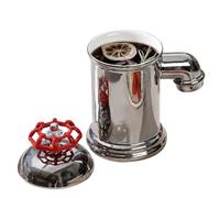 Genérico Tazza da caffè divertente - 8 x 16,5 cm - Bicchiere a forma di rubinetto da 350 ml, regalo premuroso e divertente, resistente al calore, per caffè, tè, latte, casa, ufficio, soggiorno, camera