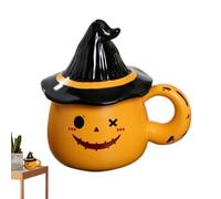 Generico Tazza Da Caffè Halloween, Tazza Fantasma di Halloween, Riutilizzabile Resistente Per Bevande Calde e Fredde Ideale per Casa Cucina Ufficio Incontri e Routine Quotidiana
