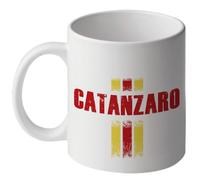 Generico Tazza in ceramica Città e Regioni Italiane - Mug per supporter e tifosi 320ML - Scopri tutte le città delle maggiori leghe Italiane (Catanzaro)