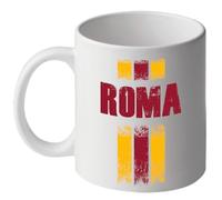 Generico Tazza in ceramica Città e Regioni Italiane - Mug per supporter e tifosi 320ML - Scopri tutte le città delle maggiori leghe Italiane (Roma)