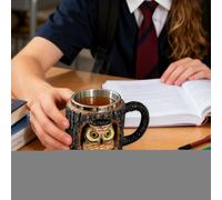 Generico Tazze Caffè 3D 330 Ml | da Bere con Animali nella Tana | Idee Regalo Compleanno Uomo Donna Colazione Relax Libero Weekend Casa Ufficio