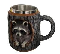 Generico Tazze Caffè 3D 330 Ml da Bere con Animali nella Tana | Idee Regalo Compleanno Uomo Donna Colazione Relax Libero Weekend Casa Ufficio
