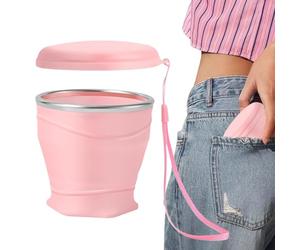 Genérico Tazze da caffè con coperchio - Bicchieri portatili da 260 ml per bere - Bottiglie d'acqua ermetiche per escursionismo, viaggi, donne, uomini, bambini, famiglia e amici