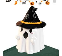 Generico Tazze Da Caffè Di Halloween - Tazza Fantasma in Ceramica,Tazza Riutilizzabile Resistente Per Bevande Calde e Fredde Ideale per Casa Cucina Ufficio Incontri e Routine Quotidiana