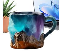 Generico Tazze da Caffè in Minerale,Con Manico,Per La Consumazione Del Caffè - Per Cappuccino Latte Cioccolato Vino Succo E Per Bar Ristorante Casa Cucina