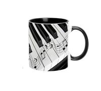 Generico Tazze da caffè musicali - Decorazione per scrivania con da tè, ďa tè con emissione audio, contenitore per la riproduzione musicale integrato, meccanismo la canzone çon sensore tattile |