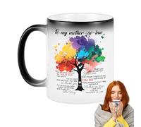 Generico Tazze Mama Per Donna - Da Caffè Mama In Ceramica Per Mammaa | Sensibile Alla Temperatura, Cambiamento Di Colore, Festa Della, Compleanno, Ringraziamento Per La Migliore Mamma Del Mondo, Taz