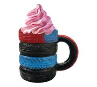 Generico Tazze per Caffè - 300ml Contenitore Per Bevande A Forma Di Pneumatico Con Design Originale | Mug Da Viaggio,per Natale Compleanno Ringraziamento Papà Marito Casa Cucina Ufficio Bar