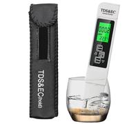 Generico TDS Tester, Digital Waters Tester, Portable PPM Measurement Device, 5.98x1.18 Inches, Professional Tool for Aquariums, Swimming Pools, And Water Quality Testing