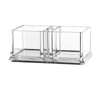 Generico Tea Bag Storage, Tea Bag Organizer, Sugar Packet Holder, Clear Acrylic Kitchen Storage Sturdy Material Enhances Organization Versatile Use for Home, 5.75x3.19x2.36 Inches