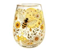 Generico Tea Cup Glass Floral Easy to Use Versatile Water Glassware