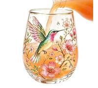 Generico Tea Cup Glass Floral Easy to Use Versatile Water Glassware