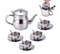 Generico Tea Pot Sets | Lightweight Pretend Play Kitchen Toys | Kitchen Play Set | for Playtime Home Playroom Classroom Preschool Daycare