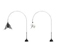 Generico Teaser Stick per Gatti - Giocattolo a, Strumento per attività per Animali Domestici, Accessorio Durevole per Il Gioco dei Gattini, Divertente Dispositivo di coinvolgimento | Teaser STI