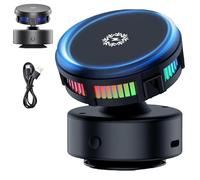 Generico Techgoplus Phone Holder, Techgoplus Magnetic Holder New Plus 3 in 1 Ultra, 360° Adjustable Car Mount, with Strong Suction Cup, Universal for All Smartphones (Black)