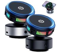 Generico Techgoplus Phone Holder, Techgoplus New 3 in 1 Ultra Phone Holder for Car, 360° Adjustable Car Mount, with Strong Suction Cup, Universal for All Smartphones (MIX)